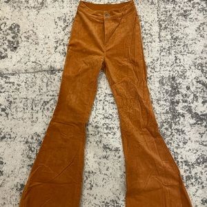 Corduroy bell bottom pants